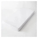 Little Unicorn Percale Crib Sheet - White Image 3