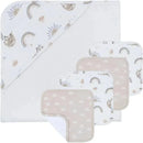 Living Textiles - 5Pk Rainbow Sloth Bath Gift Set  Image 1