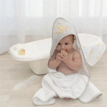 Living Textiles - Baby Hooded Towel, Noah Giraffe Image 2