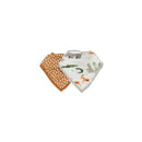 Loulou Lollipop - Bib Set Muslin, Safari Jungle Image 1