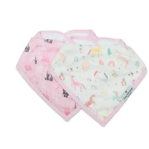 Loulou Lollipop - Bib Set Muslin, Unicorn Dream Image 1