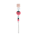 Loulou Lollipop - Darling Pacifier Clip, Strawberry Image 1
