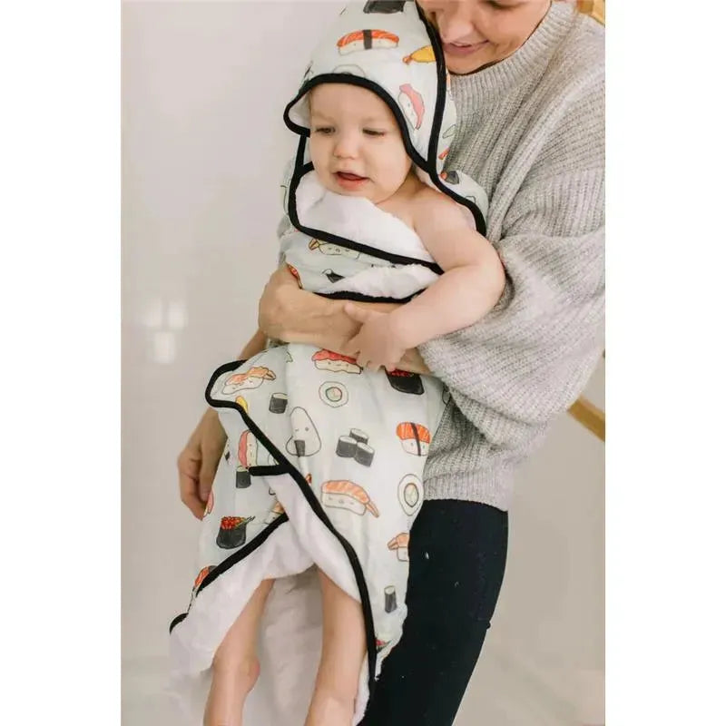 Loulou Lollipop Hooded Towel Set, Sushi  Image 4