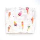 Loulou Lollipop Ice Cream Bamboo Swaddle Blanket Image 1