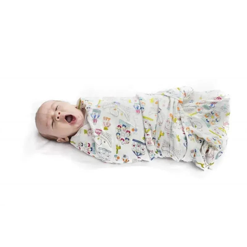 Loulou Lollipop Muslin Baby Swaddle - Carnival Fun Image 4