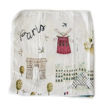 Loulou Lollipop - Muslin Quilt Blanket - Paris Image 3