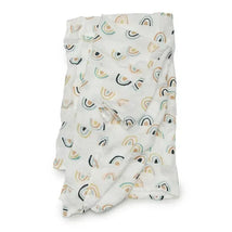 Loulou Lollipop - Muslin Swaddle, Neutral Rainbow Image 2