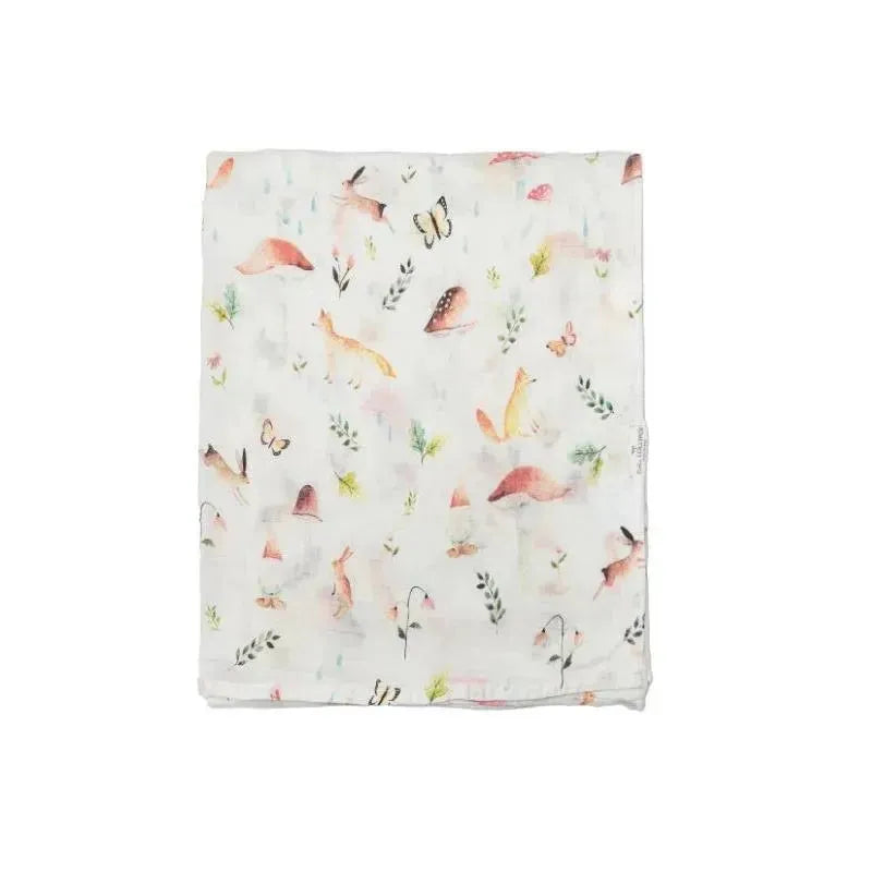 Loulou Lollipop - Muslin Swaddle, Woodland Gnome Image 1