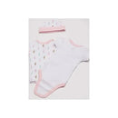 Luvable Friends - 4Pk Baby Girl Cotton Preemie Layette Set Image 2