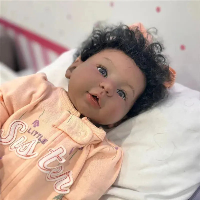 Reborn Baby Dolls - African American Vinyl, Shyann 2 Image 1