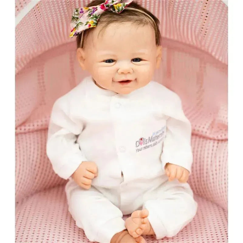 Reborn Baby Dolls - White Vinyl & Fabric Torso, Vivian 2 Image 1