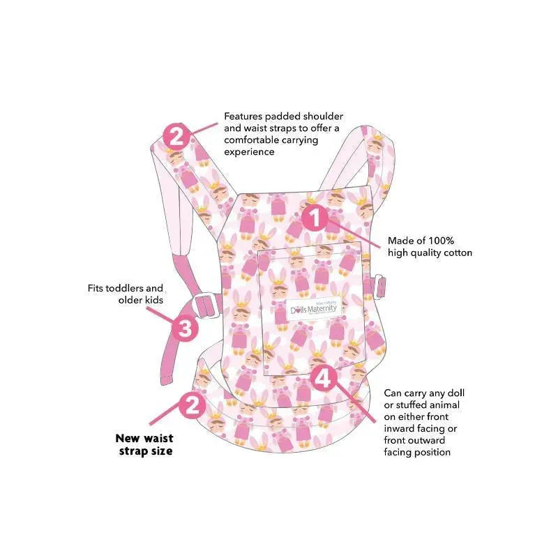 Reborn Baby Dolls - Baby Carrier Metoo Doll Image 2