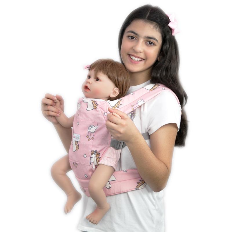 Macrobaby Doll's Maternity Baby Carrier, Unicorn Image 1