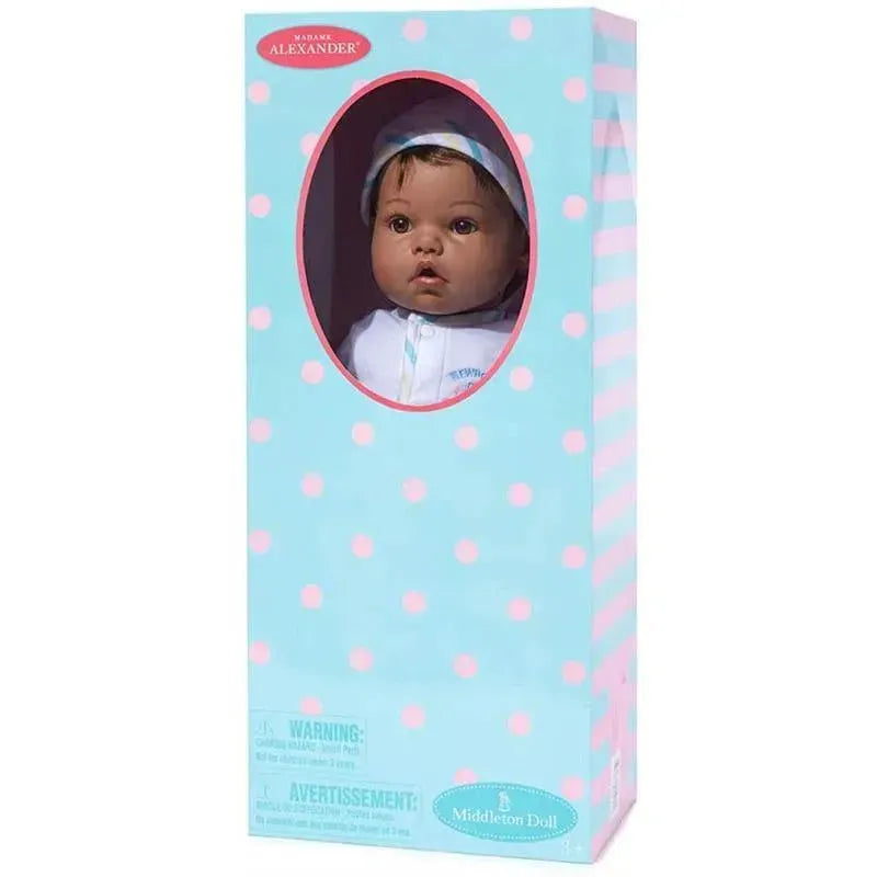 Madame Alexander - Baby Face Medium Skin Tone Brown Eyes/Black Hair 19 Image 7