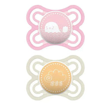 MAM 2-Pack 0-6M Perfect Pacifier - Pink/Purple Image 1