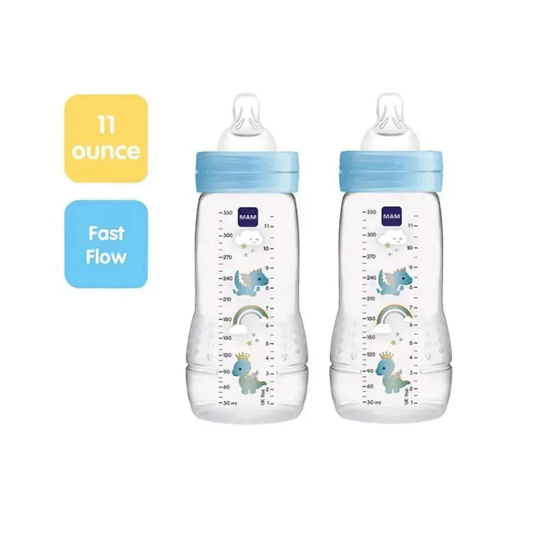 Mam - 2Pk Easy Active Boy Bottle 11Oz Image 2