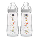Mam - 2Pk Baby Bottles Anti-Colic 11Oz (Colors May Vary) Image 4