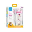 Mam 2-Pack Baby Bottles 11Oz - Pink Image 3