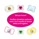 MAM 2-Pack Perfect Pacifier 6M+ - Pink/Purple Image 8