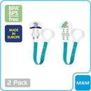 Mam - 2Pk Boy Pacifier Clip Image 3