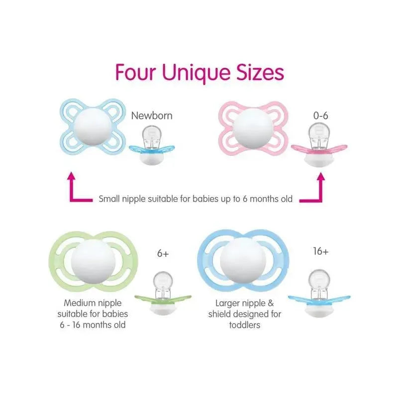 Mam - 2Pk Perfect Start Pacifier, Girl Image 7