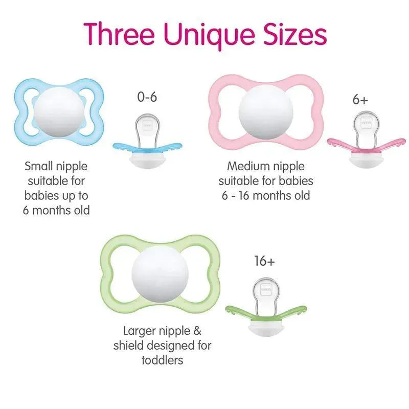 Mam - 3Pk Unisex Air Night & Day Pacifiers, 16M+ Image 8