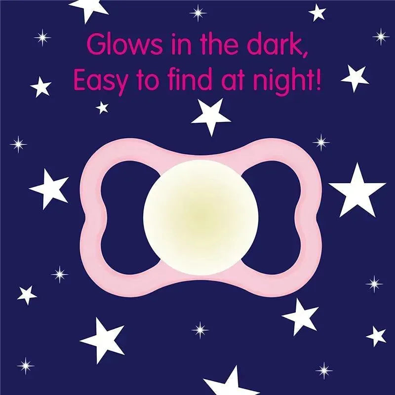 Mam - 3Pk Unisex Air Night & Day Pacifiers, 16M+ Image 9