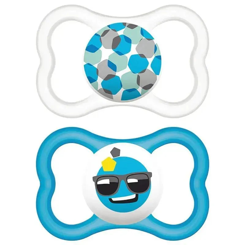 Mam - Air Modern Pacifier 2Ct 6+, Boy Image 1