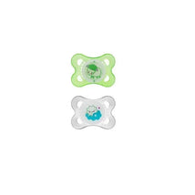 Mam Air Night Pacifier Assorted Blue/Green/Pink 2pk Image 2