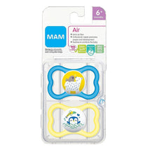 MAM Air Orthodontic Pacifier, Boy, 6+ Months, 2-Count Image 3