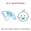 MAM Air Orthodontic Pacifier, Boy, 6+ Months, 2-Count Image 3