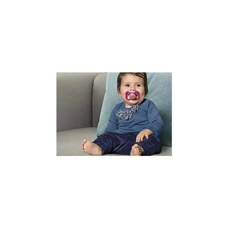 MAM Air Orthodontic Pacifier, Girl, 6+ Months, 2-Count Image 4