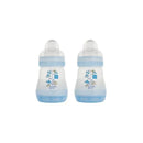 Mam - 2Pk Anti Colic Bottles 5Oz Assorted Pink/Blue/White Image 2