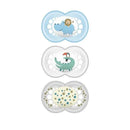 MaM Baby Day & Night Ortho 3 Pack Pacifiers 6+M Image 1