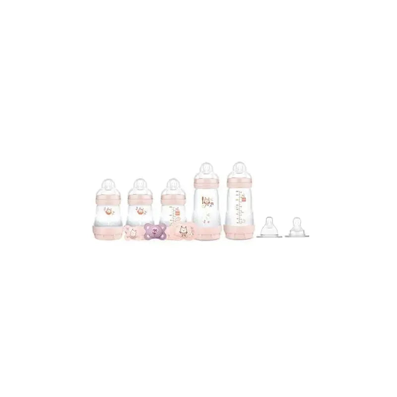 Mam - Matte Baby Essentials Set 5 Oz. & 9 Oz, Girl Image 1