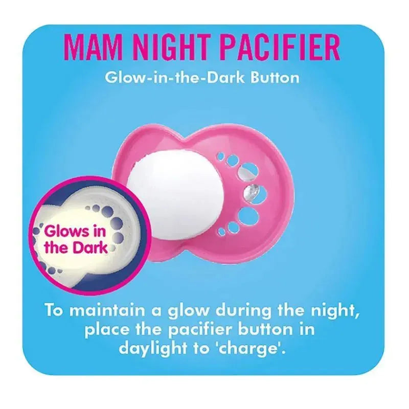 Mam Boys' Night Pacifiers, 6M+ Image 7
