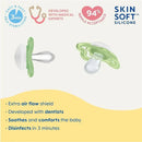 Mam Girls' Mini Air Pacifiers, 0-6M Image 2