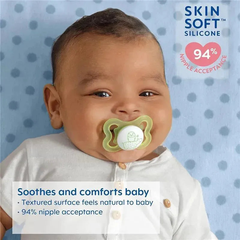 Mam Girls' Mini Air Pacifiers, 0-6M Image 5