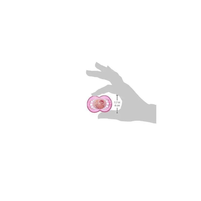 Mam Girls' Night Pacifiers, 6M+ Image 5
