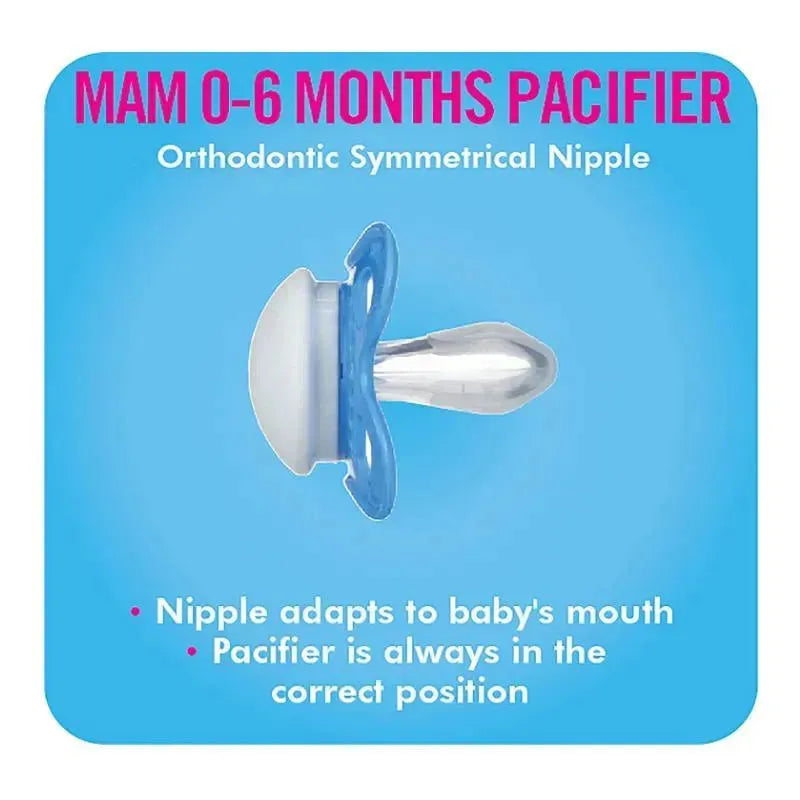 Mam Love & Affection Pacifier 2Ct - Mommy 0 - 6 M Boy Image 6