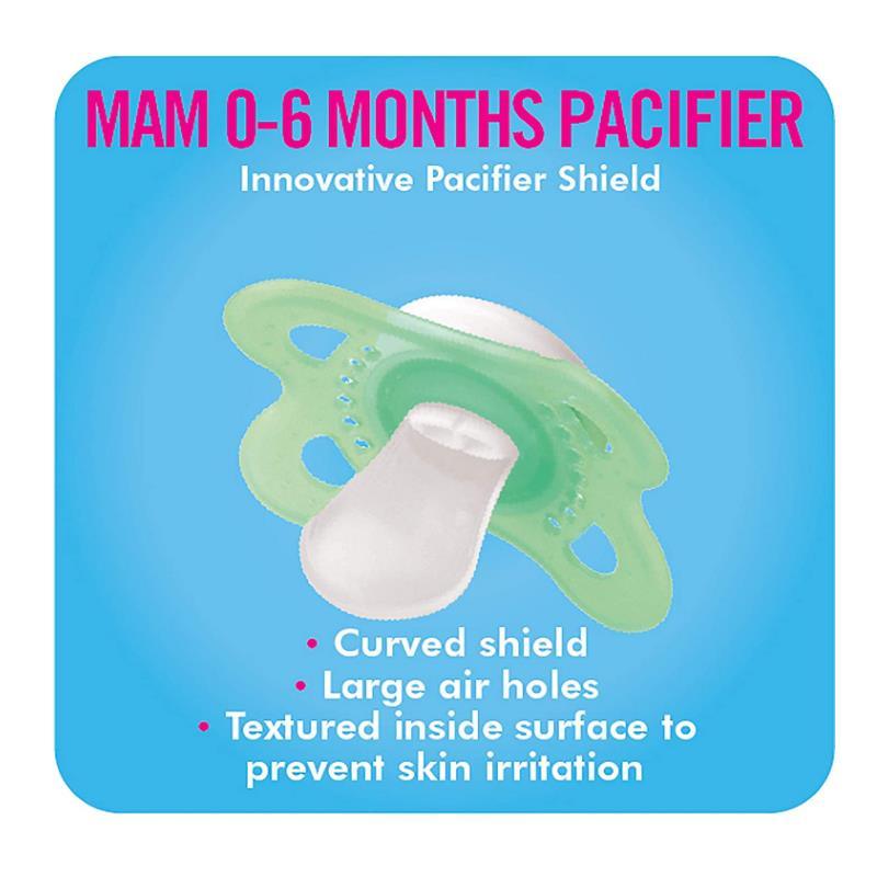 Mam Love & Affection Pacifier 2Ct - Mommy 0 - 6 M Boy Image 7