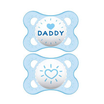 Mam Love & Affection Pacifiers 0-6M - Colors May Vary, 2-Pack Image 1