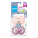 Mam - Matte Deco Pacifier 16+ Months, Girl Image 2