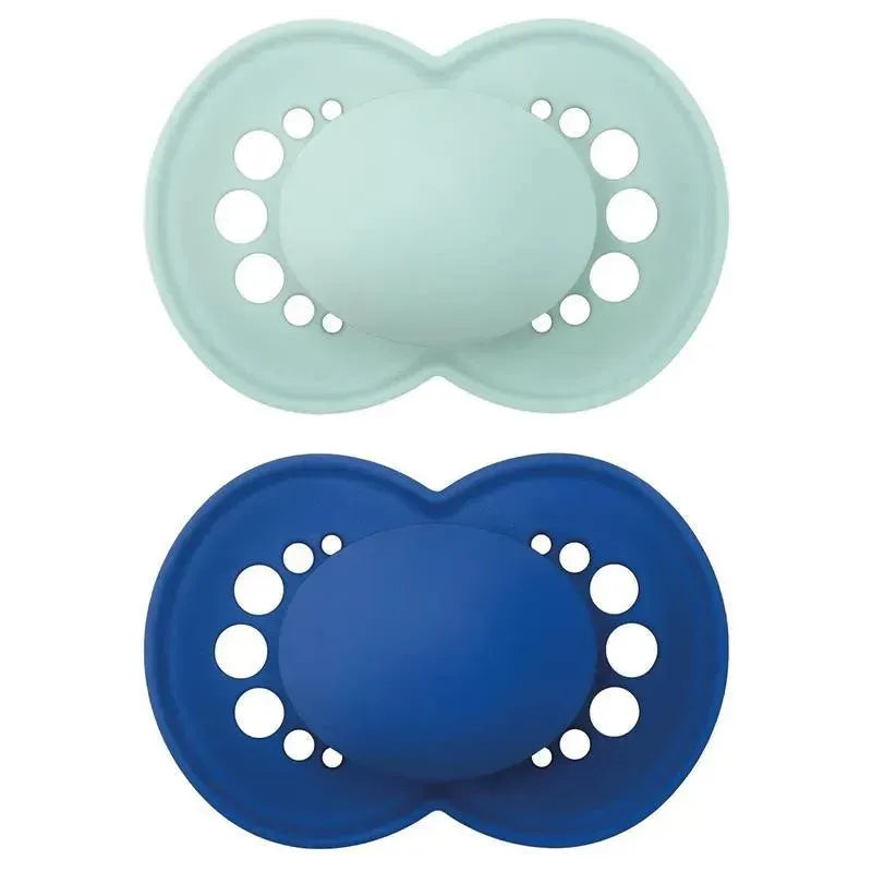 Mam - Matte Non- Deco Pacifier 16+ Months, Boy Image 1