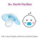 Mam - Matte Non- Deco Pacifier 16+ Months, Boy Image 3