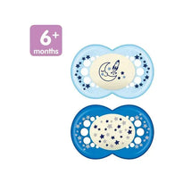 Mam Night 6+ M Pacifiers, Colors May Vary, 2-Pack Image 2