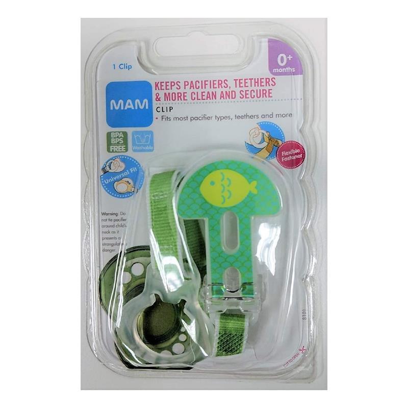 Mam Pacifier Clip 0M+, Colors May Vary, 1-Pack Image 3