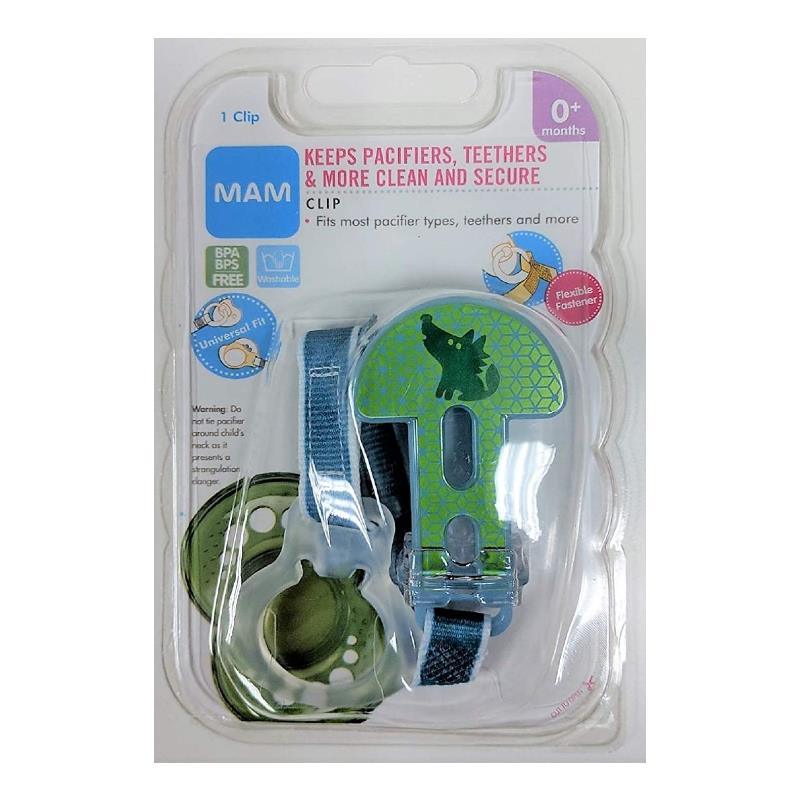 Mam Pacifier Clip 0M+, Colors May Vary, 1-Pack Image 4
