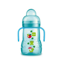 Mam Trainer Cup W/ Handles 8Oz Boy Image 1