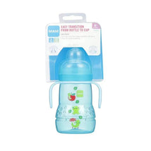 Mam Trainer Cup W/ Handles 8Oz Boy Image 2